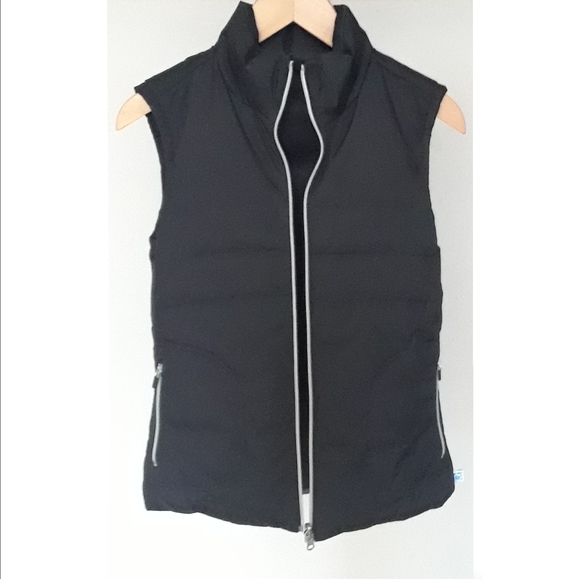 HBC. Reversible Down Puffer Vest Jacket. Black. Small - Picture 9 of 15